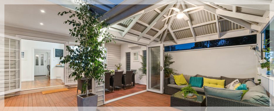 Timber deck and gazebo